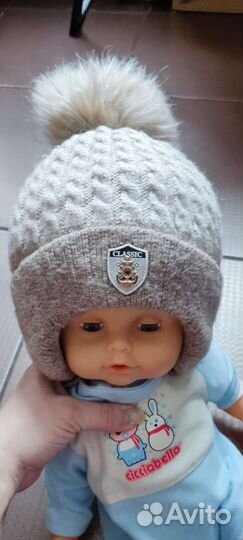 Шапка детская зимняя