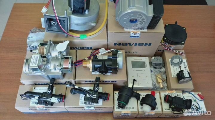 Запчасти в наличии для котлов Navien (Навиен)