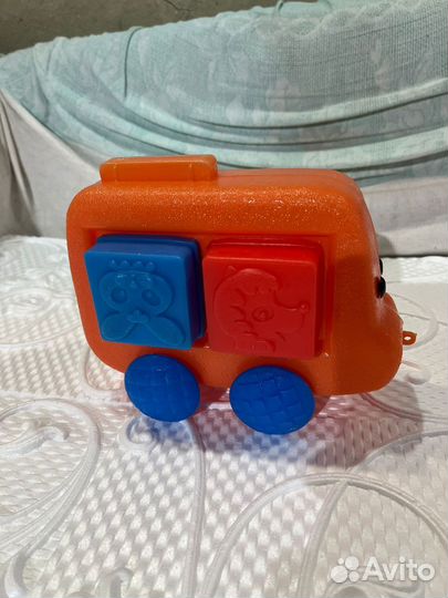 Детская каталка-песочница «Автомобиль» 1970-е гг