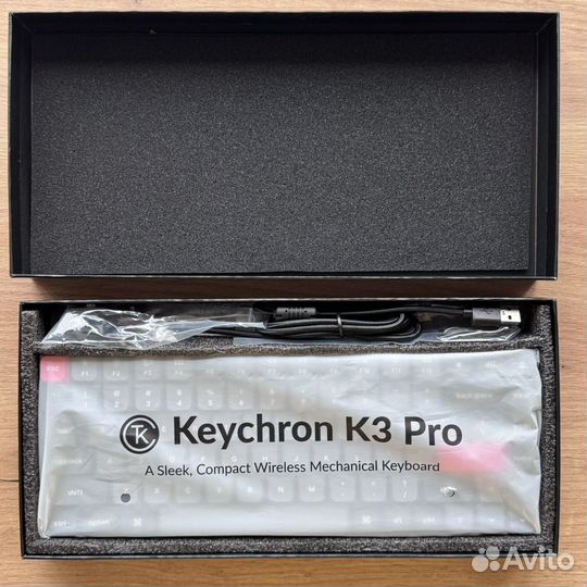 Keychron k3 pro RGB (brown свичи)