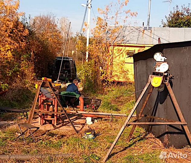 Замена насоса в скважине, достаем застрявшие