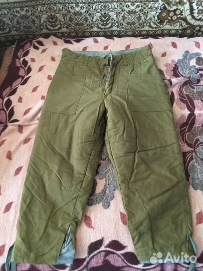 Штаны ватные новые