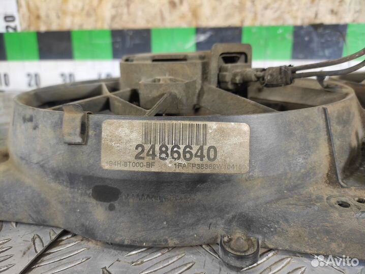 Вентилятор радиатора с диффузором Ford Focus 1998