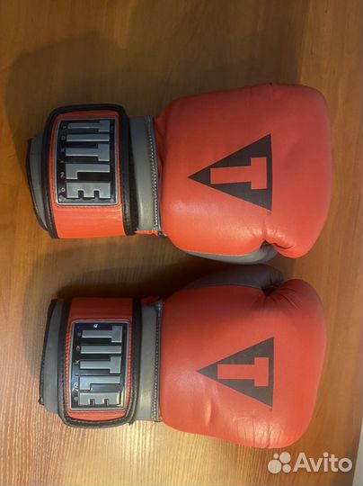 Боксерские перчатки titel memory foam 16 oz