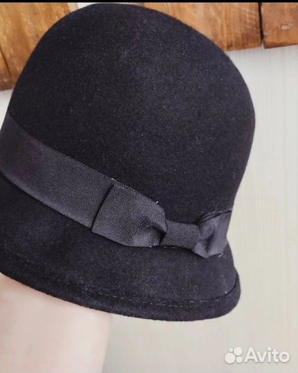 Шляпа Дания шерсть 100%