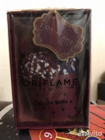 Носки женские теплые в форме кекса