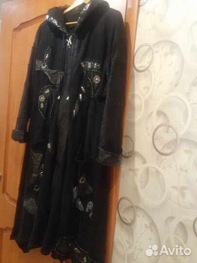 Пальто женское демисезонное 50 52 шерстяное