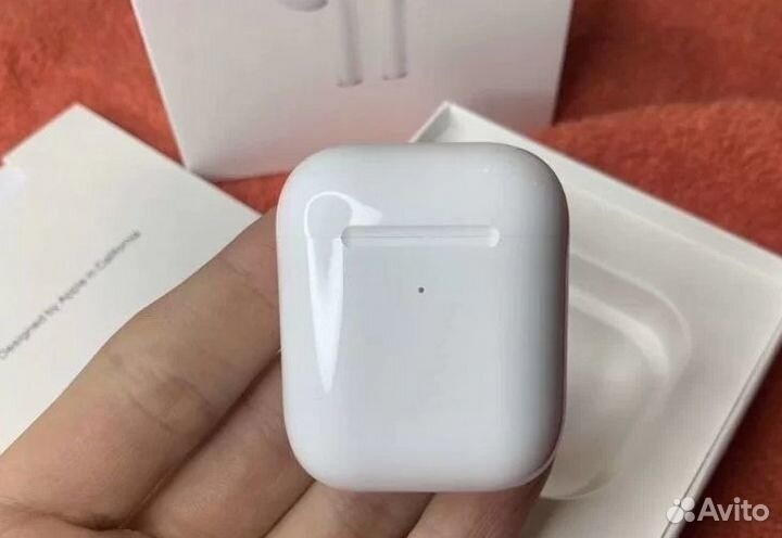 Наушники Airpods 2 + чехол