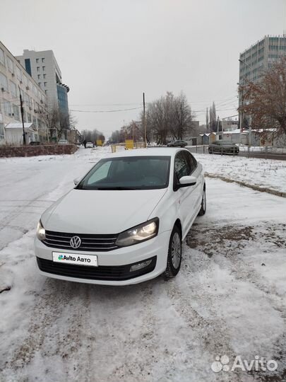 Volkswagen Polo 1.6 AT, 2015, 134 000 км