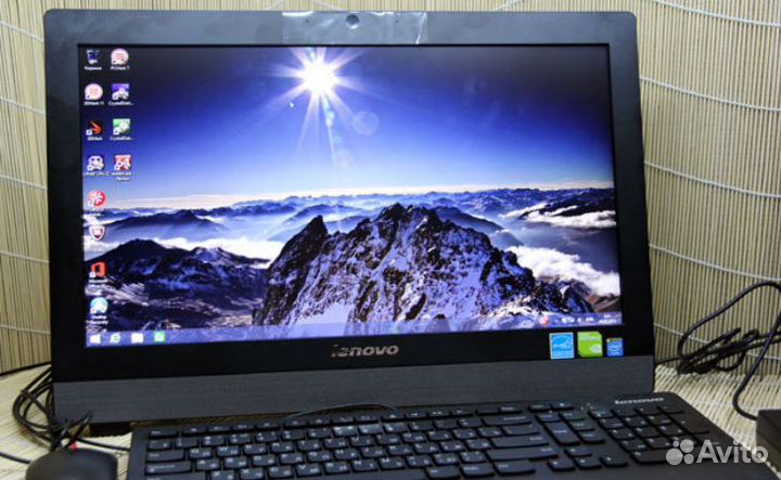 Моноблок lenovo S 20-00 J1800 для учебы работы