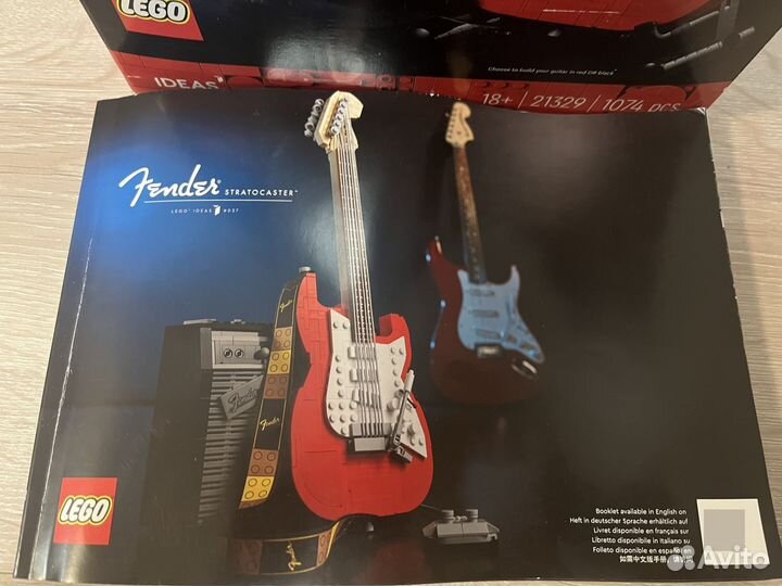 Lego Ideas 21329 Гитара оригинал