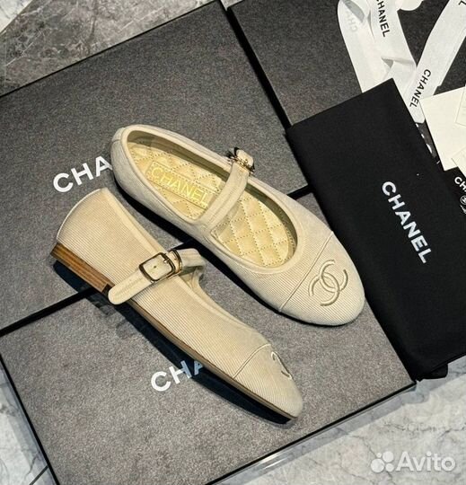 Балетки Chanel Mary Janes