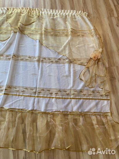 Тюль 3 м для кухни