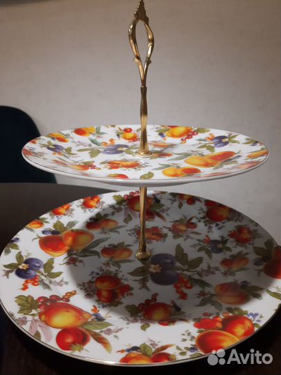 Ваза двухъярусная новая