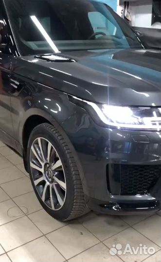 Электропороги (подножки) Рендж Ровер Спорт Вог