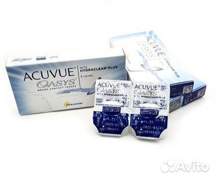 Линзы acuvue oasys двухнедельные на - 4,25