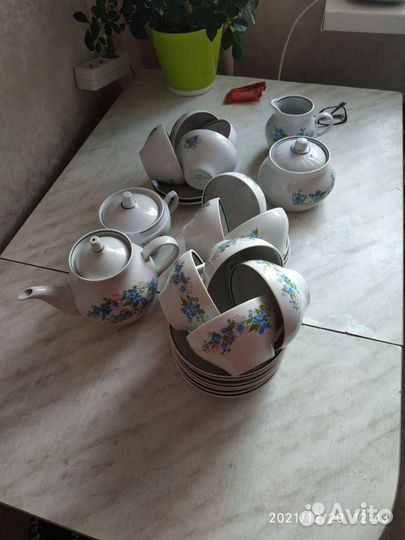 Чайный сервиз фарфор