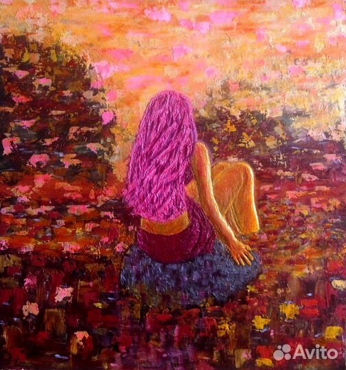 Современная фактурная картина 