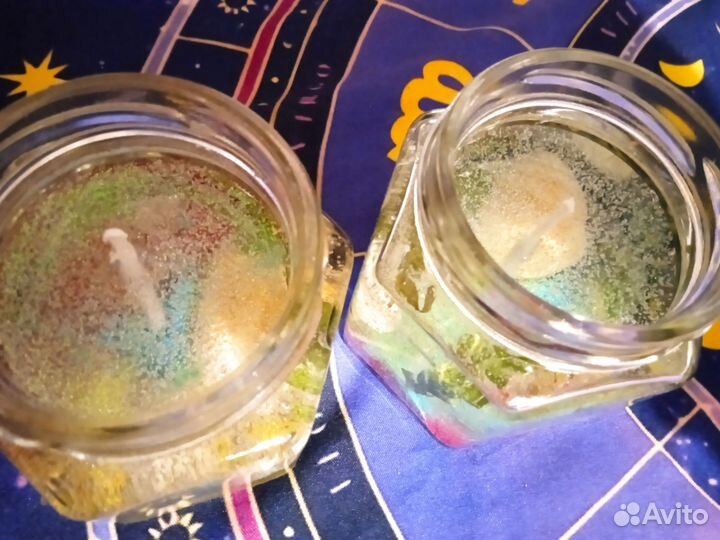 Гелевая свеча Аквариум