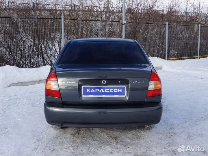 Hyundai Accent 1.5 AT, 2008, 187 348 км