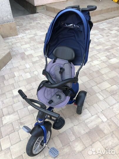 Детский велосипед с ручкой