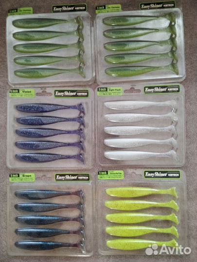 Keitech силиконовые приманки