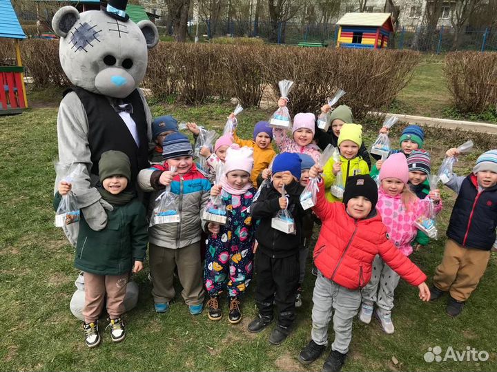 Ростовая кукла мишка тедди