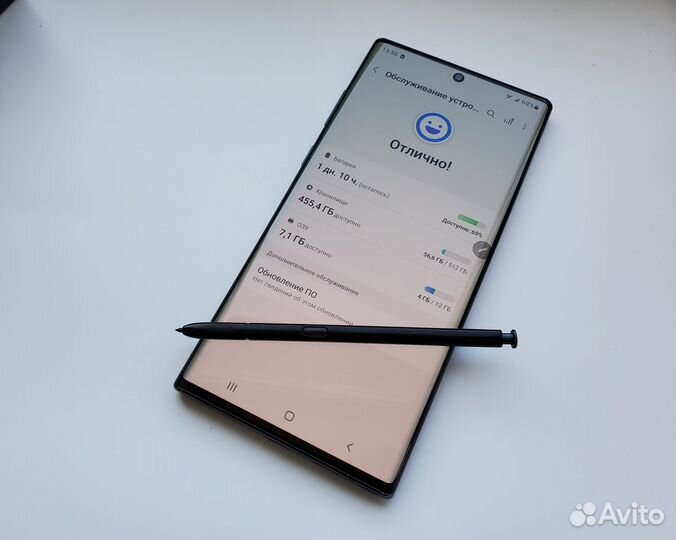 Samsung Galaxy Note 10+ (Snapdragon 855), 12/512 ГБ