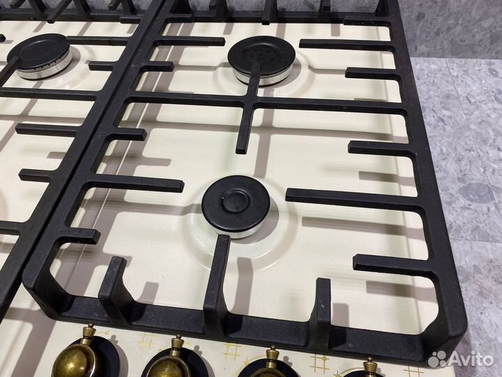 Газовая варочная панель il Monte BH-605E ivory rus