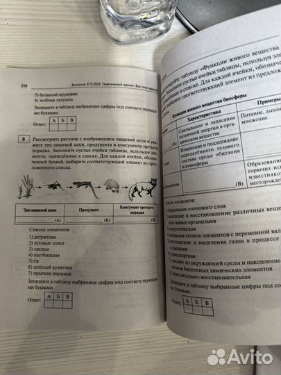 Сборник ЕГЭ биология