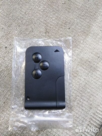 Ключ карта renault megane 2