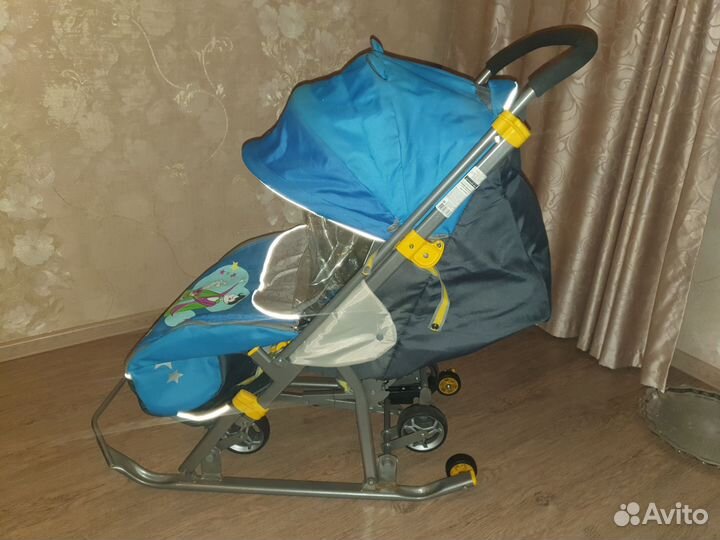 Санки коляска ника