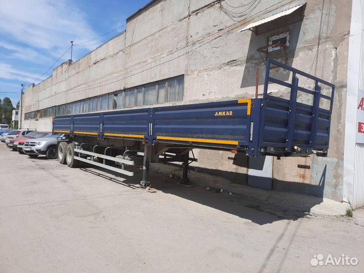 Полуприцеп бортовой Амкар (Автомастер) AMKAR-9408, 2020