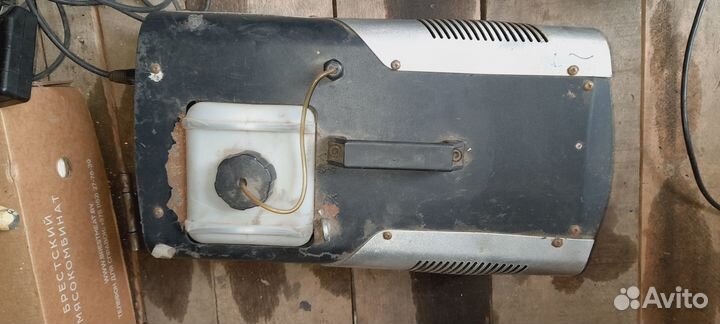 Дым машина и пузыри