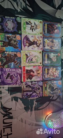 Коллекционные карточки аниме
