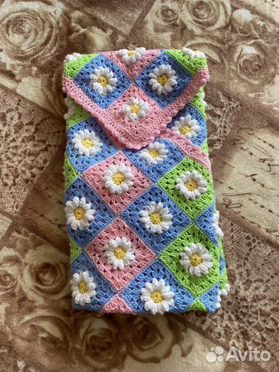 Плед ручной работы