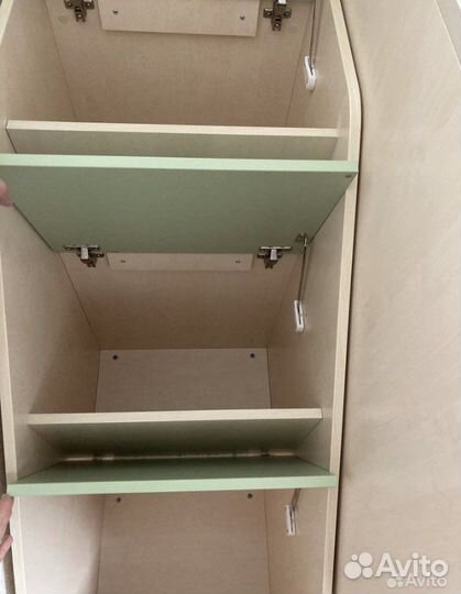 Двухъярусная кровать бу с матрасом