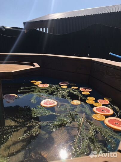 Уличный банный чан