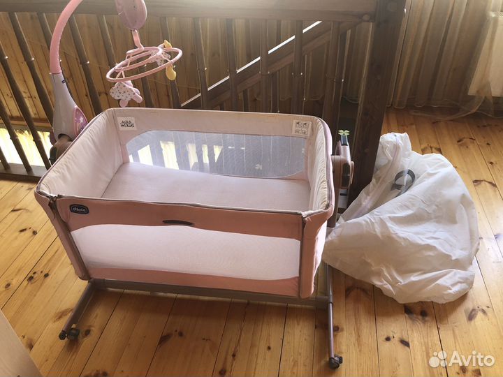 Кроватка люлька колыбель chicco next2me magic