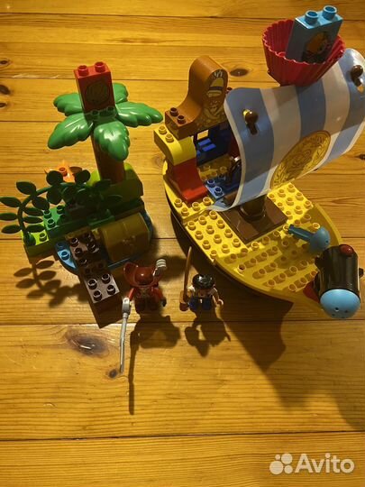 Lego duplo 10514 Пиратский корабль Джейка
