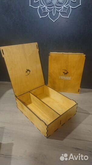 Коробка подарочная из фанеры
