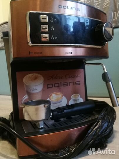 Кофеварка роковая polaris 1515e