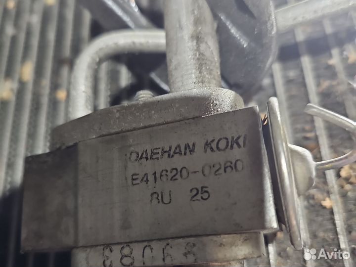 Радиатор кондиционера Kia Shuma