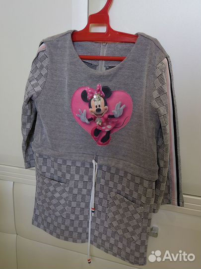 Туника для девочки 104 110