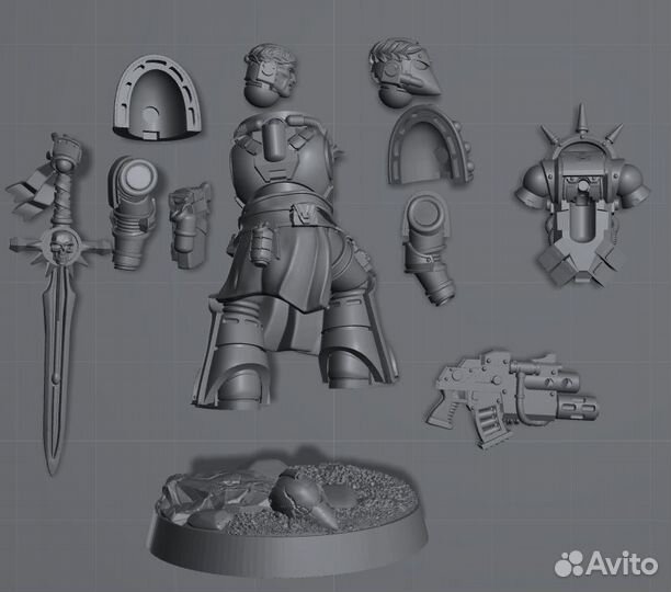 Warhammer horus heresy Loyalist Champion Consul