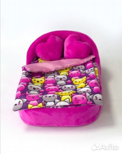 Кровать для кукол до 30 см