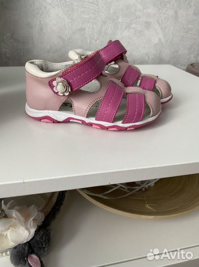 Сандали полностью нат. кожа