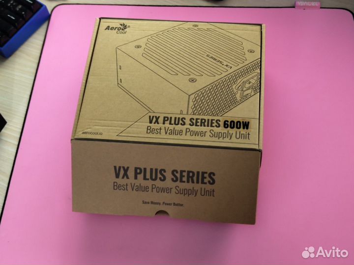 Блок питания 600w aerocool vx+