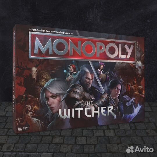 Монополия Ведьмак Witcher