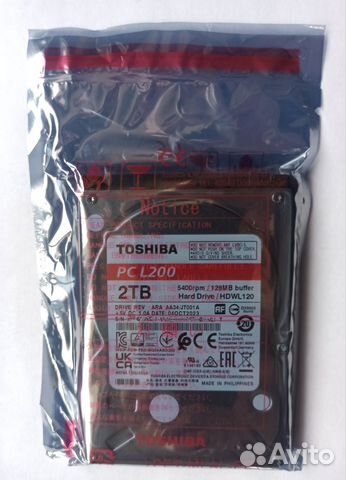 Жесткий диск для ноутбука 2 тб Toshiba. Новый купить в Воронеже ...